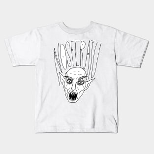 Nosferatu's Head Kids T-Shirt